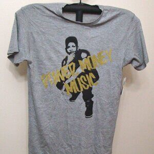Empire Fox Gray Power Money Music Crew Nack Hakeem Graphic T-Shirt Medium